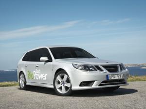 Saab 9-3 BioPower SportCombi 2008 года